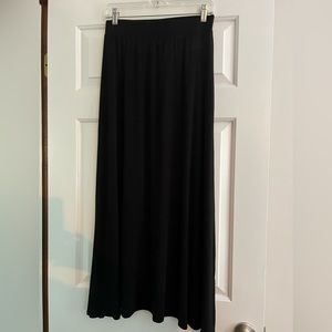 Pre-loved Lock & Love long black skirt in Size Large.